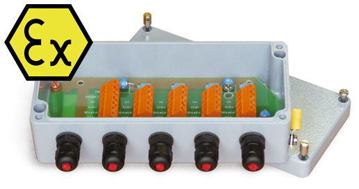 NEW JUNCTION BOXES FOR EXPLOSIVE ATMOSPHERES IN ATEX VERSION